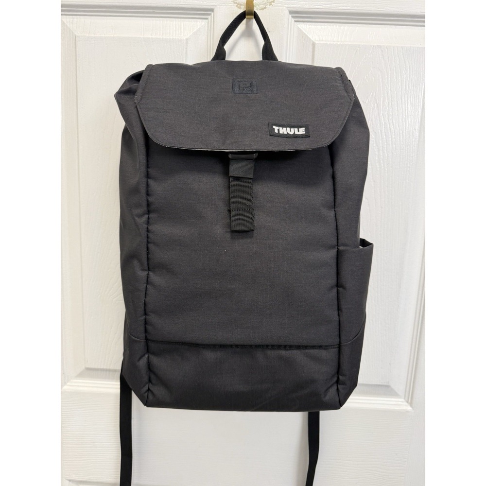 Thule Lithos Unisex Backpack 16L Alaska Black Laptop Bag Work Travel Organizer